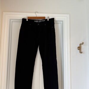 Vintage Genes Black Men's Black Straight Jeans